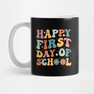 Happy First Day Of School Summer's Out For School Teacher Mug